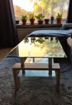 Glazen Salontafel 100x60, Huis en Inrichting, Ophalen, Gebruikt, 100 tot 150 cm, 50 tot 100 cm