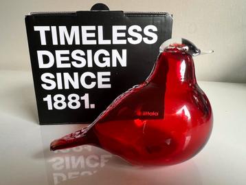 Nieuw Iittala Bird Toikka~Kleine Stern Cranberry Oiva Toikka beschikbaar voor biedingen