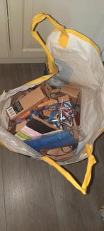 Grote tas met raffia, Ophalen of Verzenden, Materiaal