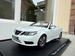 1:18 Saab 93 9-3 2.0 T Cabriolet Wit 2008 Dealer Model, Overige merken, Auto, N.v.t., Nieuw