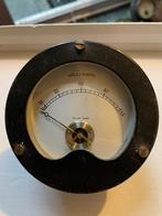 Vintage milli ampèremeter 0-50., Doe-het-zelf en Verbouw, Meetapparatuur, Gebruikt, Ophalen of Verzenden