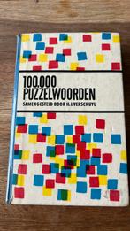 100.000 puzzelwoorden, Antiek en Kunst, Antiek | Boeken en Bijbels, Ophalen
