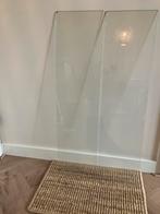 Gratis: glazen panelen bovenlicht deur, Ophalen, Nieuw, Glasplaat, 160 cm of meer