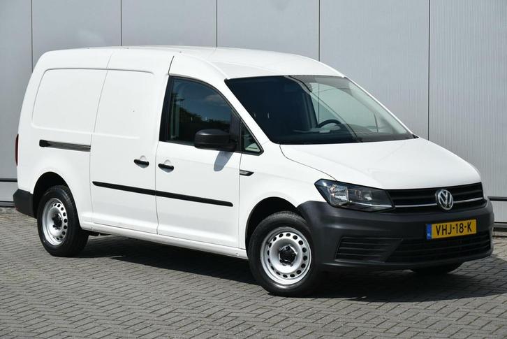 Volkswagen Caddy 2.0 TDI L2H1 Maxi Airco Navi Cruise NAP, Auto's, Bestelauto's, Bedrijf, Te koop, ABS, Airbags, Airconditioning