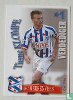 Spelerskaart SC Heerenveen - Tieme Klompe 2003, Ophalen of Verzenden, Nieuw, Overige binnenlandse clubs, Spelerskaart