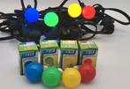 LED 4 kleur sfeervolle bolletjes lamp voor prikkabel, terras, Kunststof, Minder dan 50 watt, Waterbestendig, Nieuw
