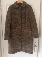 Zilch Boucle Mantel - Maat M - Knielengte, Kleding | Dames, Ophalen of Verzenden, Zo goed als nieuw, Maat 38/40 (M)