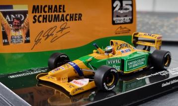 Minichamps Benetton B192 Michael Schumacher 1:43 Spa 1992 beschikbaar voor biedingen