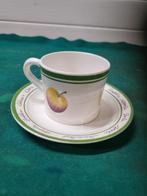 kop en schotel appel kunststof, Antiek en Kunst, Ophalen of Verzenden