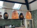 4 grote hanglampen ibiza style, Ophalen, Zo goed als nieuw, Overige materialen, 50 tot 75 cm