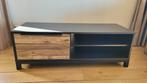 TV-dressoir Luc - antraciet/eikenkleur, Huis en Inrichting, Ophalen, Gebruikt, 50 tot 100 cm, Antraciet, eikenprint, zwart