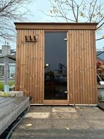 Geïsoleerde sauna binnen/buiten uit duurzaam thermohout, Sport en Fitness, Sauna, Ophalen, Fins of Traditioneel, Kostedeweg 7 Vorden