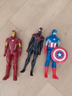 Marvel Avengers Ironman Spiderman black spiderman, Kinderen en Baby's, Speelgoed | Actiefiguren, Ophalen of Verzenden, Zo goed als nieuw