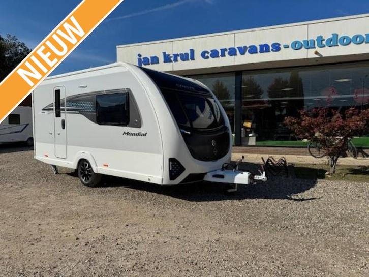 Sprite Mondial 420 SE model 2026 sprite, Caravans en Kamperen, Caravans, Bedrijf, tot en met 2, 1000 - 1250 kg, Standaardzit, Sprite