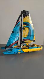 Catamaran LEGO technic model boot, Ophalen, Zo goed als nieuw, Complete set, Lego