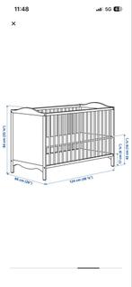 IKEA Smagora babybed - nette staat!, Ophalen, Gebruikt, Ledikant