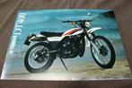 Yamaha DT400 verkoop folder sales brochure DT 400, Ophalen of Verzenden, Yamaha