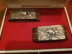 zeer mooie zilver servetringen, Antiek en Kunst, Antiek | Goud en Zilver, Ophalen of Verzenden, Zilver