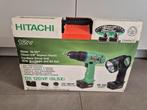 Hitachi boormachine, Ophalen of Verzenden, Gebruikt, Boormachine