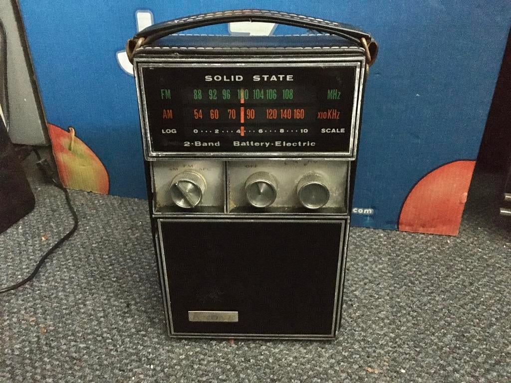 Oude transistor radio krone pr incl vzk, Ophalen of Verzenden, Radio
