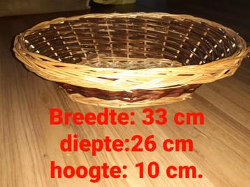 Rieten Mandje - Handgemaakt beschikbaar voor biedingen
