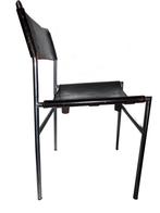 Mooie vintage tuigleren Spectrum stoel design Martin visser, Huis en Inrichting, Stoelen, Ophalen, Gebruikt, Twee, Zwart