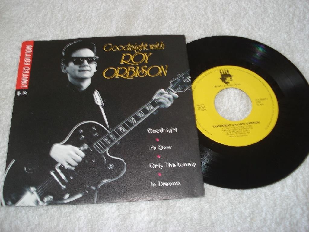 Roy Orbison   EP  in Dreams  / Only The Lonely  etc, Cd's en Dvd's, Vinyl Singles, Ophalen of Verzenden, Zo goed als nieuw, Pop