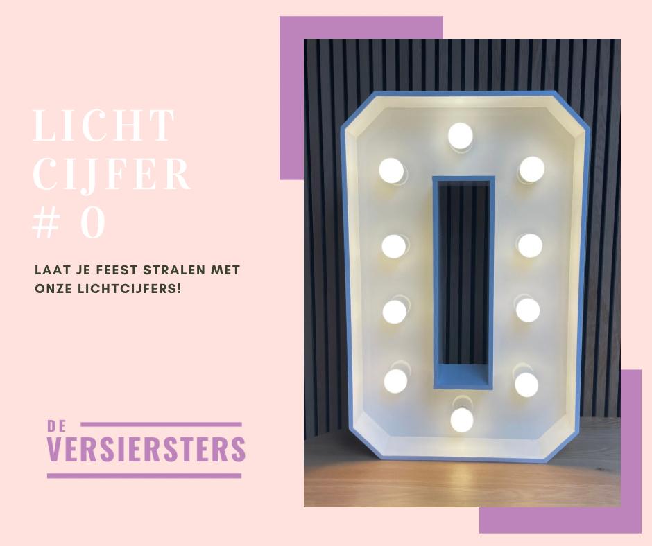 Lichtcijfer #0, Ophalen, Nieuw, Verjaardag