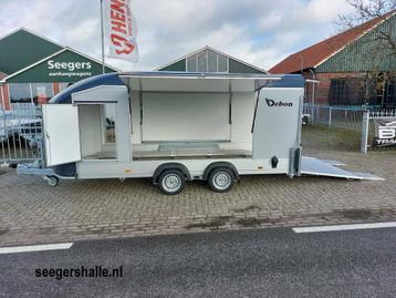 Debon Roadster 1000 gesloten aanhangwagen autotransporter beschikbaar voor biedingen
