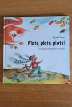 Prentenboek Plets, plets, plats! - Rian Visser, Boeken, Kinderboeken | Kleuters, Ophalen of Verzenden, Zo goed als nieuw