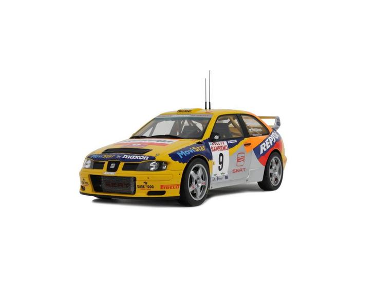 SEAT CORDOBA EVO 2 WRC H. ROVANPERA SAN REMO 1999 1/18 OT483, Hobby en Vrije tijd, Modelauto's | 1:18, Nieuw, Auto, OttOMobile