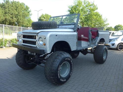 Land rover Defender 109  V8, Auto's, Land Rover, Bedrijf, Defender, Benzine, Handgeschakeld, Geïmporteerd, Zilver of Grijs, Gebruikt
