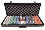 Pokerset - 500 Chips - Poker - Pokerchip - Poker fiches, Cave & Garden, Verzenden, Nieuw, Kouwe Hoek 1B, Waddinxveen