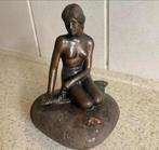 Bronzen Zeemeermin Kopenhagen Souvenir, Ophalen of Verzenden
