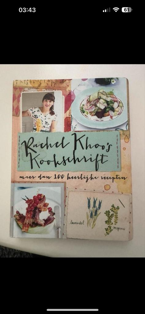 Rachel Khoo's Kookschrift - Heerlijke Recepten, Boeken, Kookboeken, Zo goed als nieuw, Voorgerechten en Soepen, Europa, Gezond koken