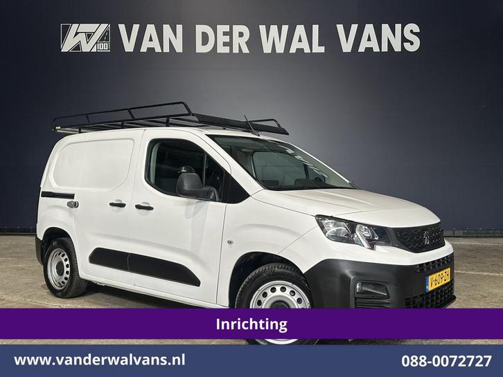 Peugeot Partner 1.6 BlueHDI 100pk L1H1 Inrichting Euro6 Airc, Auto's, Bestelauto's, Bedrijf, Te koop, ABS, Airconditioning, Alarm