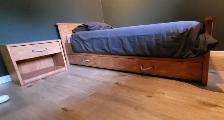 tienerkamer, Huis en Inrichting, Slaapkamer | Complete slaapkamers, Gebruikt, Eenpersoons, Ophalen