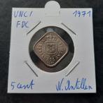 5 cent Nederlandse Antillen 1971, Ophalen of Verzenden, Koningin Juliana, Losse munt, 5 cent