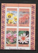 Tanzania 1986 postfris bloemen, Verzenden, Tanzania, Postfris