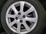 Mazda velgen 4x100 6J15 ET45 winterbanden 195 65 15, Auto-onderdelen, Banden en Velgen, Ophalen, 15 inch, Banden en Velgen, Winterbanden