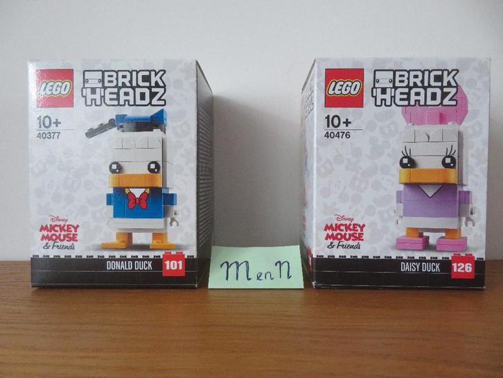 LEGO BrickHeadz 40377 40476 Katrien Daisy Donald Duck Disney, Kinderen en Baby's, Speelgoed | Duplo en Lego, Nieuw, Lego, Complete set