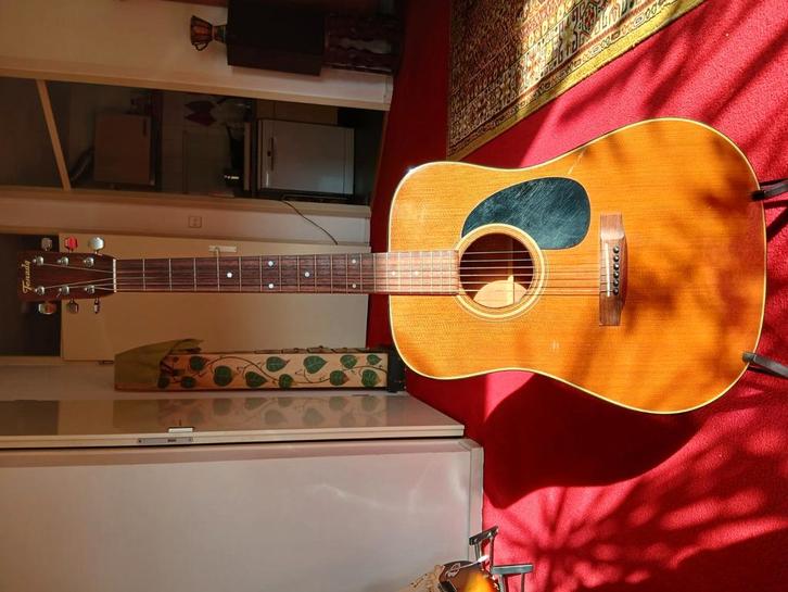 Terada fw 629 jaren70 japan, Muziek en Instrumenten, Snaarinstrumenten | Gitaren | Akoestisch, Gebruikt, Klassieke of Spaanse gitaar