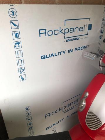 Rockpanelen wit /creme 4 x gevelbekleding    beschikbaar voor biedingen