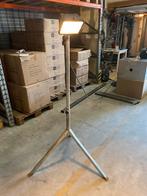 2 x bouwlamp op statief in kist, Ophalen of Verzenden, Gebruikt, 500 watt of meer