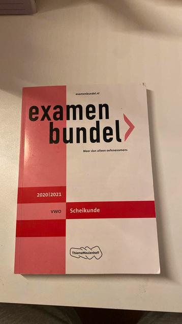 vwo Scheikunde 2020/2021 beschikbaar voor biedingen