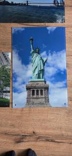 Vrijheidsbeeld Newyork plexiglas foto, Ophalen, Zo goed als nieuw, Schilderij, 50 tot 75 cm