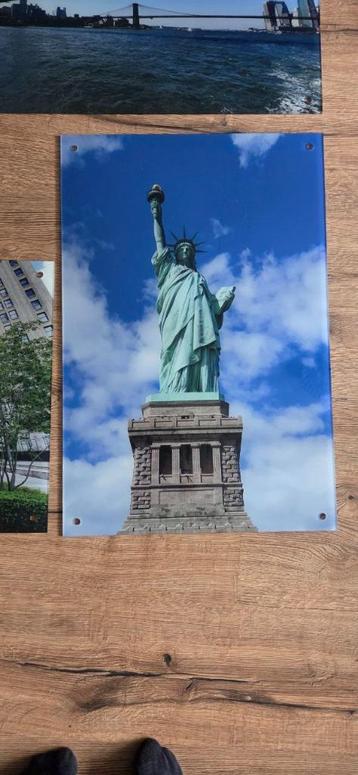 Vrijheidsbeeld Newyork plexiglas foto beschikbaar voor biedingen