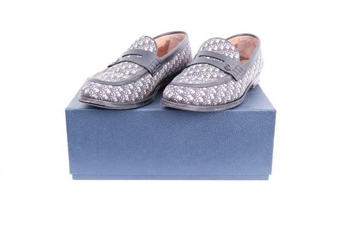 Dior Granville Loafer Jacquard – Maat 44, Kleding | Heren, Schoenen, Zo goed als nieuw, Loafers, Ophalen of Verzenden