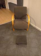 Design fauteuil met gratis kussen, in prijs verlaagd!, Huis en Inrichting, Fauteuils, Gebruikt, Ophalen