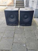 Set EAB- 15 subs .met krachtige woofers, Subwoofer, Zo goed als nieuw, 120 watt of meer, Ophalen